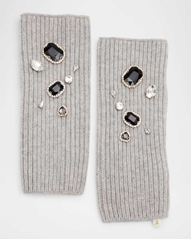 Gramercy Luxe Beaded Wrist Warmers